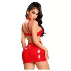 JSY 033 - babydoll rinkinys - raudona (L-XL)