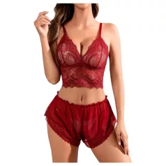 JSY 058 - erotinis apatinis komplektas - raudonas (L-XL)