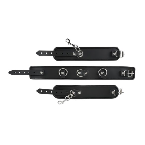 ZADO - odinis antkaklis su antrankiais - juodas