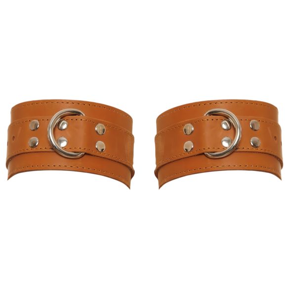 ZADO - odinės riešų antrankiai (ruda)