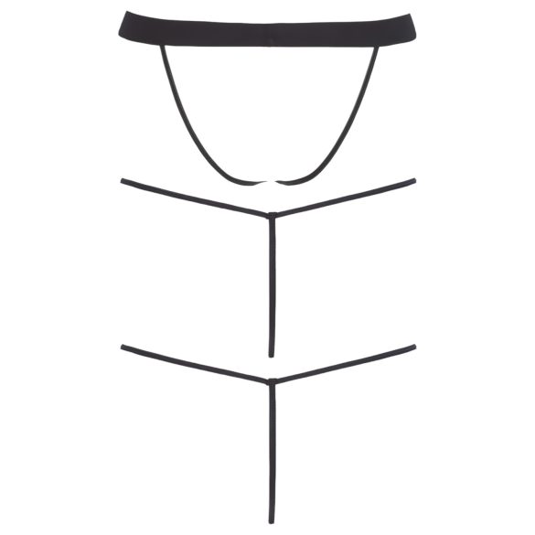 Svenjoyment - vyrų stringų rinkinys - juoda, 3 dalių, S-L