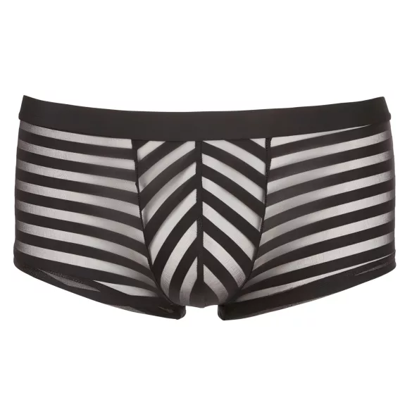Boxer - permatomas dryžuotas - juodas - L