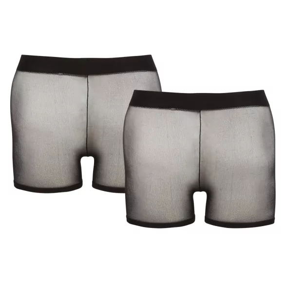Svenjoyment - permatomi bokseriai rinkinys - juoda, 2 dalių, S-L