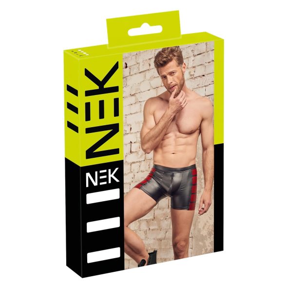 NEK - juodos glaudės su raudonais šoniniais įsiuvais ir užtrauktuku - XL
