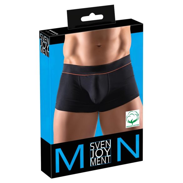 Svenjoyment - ekologiški patogūs juodi medvilniniai bokseriai - 2XL