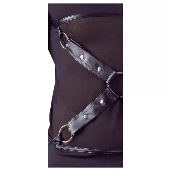 NEK - kryžminė juoda vyriška ilgomis rankovėmis. - L