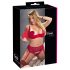 Cottelli Plus Size - Universalus apatinio trikotažo duetas (raudona)