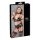 Cottelli Bondage - 4 dalių nėrinių blizgus apatinis komplektas - XL