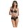 Passion Eco Kerria - nėriniuotas bikinio komplektas (juodas) 