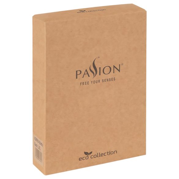 Passion Eco Kerria - nėrinių bikini komplektas (juodas) - L/XL