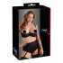 Cottelli Plus Size - Juoda krūtų pakelėja