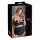 Cottelli Plus Size - atvira liemenėlė su dirželiais ir žiedais - juoda - 95F