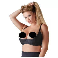   Cottelli Plus Size - pakeliančio tipo liemenėlė su lankeliais - juoda - 90D