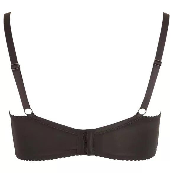 Cottelli Plus Size - pakeliančio tipo liemenėlė su lankeliais - juoda - 85E