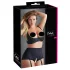 Cottelli Plus Size - pakeliančio tipo liemenėlė su lankeliais - juoda - 95E