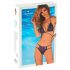 Obsessive Balitta - žvilgantis violetinis bikini su kaklo diržu - M