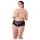 Cottelli Plus Size - atviros kelnaitės su nėriniais ir perlais - juodos - XL