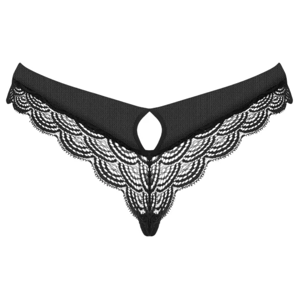 Obsessive Chemeris - moteriškos seksualios kelnaitės - juodos - M/L