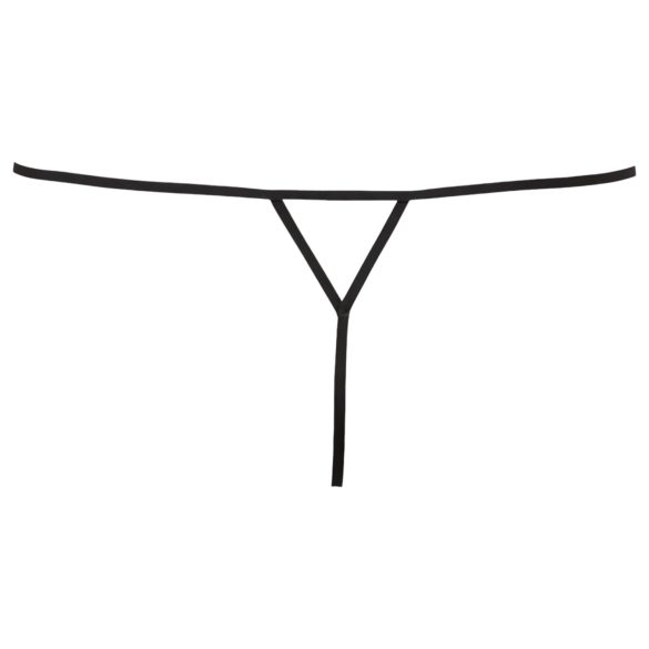 Cottelli - moteriškos atviros kelnaitės su akutėmis - juodos - M/L