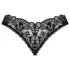 Obsessive Donna Dream - atviros nėriniuotos kelnaitės - juodos - M/L