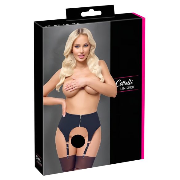 Cottelli - matinis kojinės diržas (juoda) - M