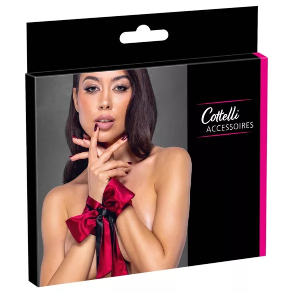 Cottelli - vergovės šalikas - raudonas