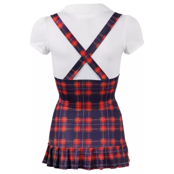 Cottelli - mokyklinukės suknelė - languotas raštas - XL