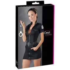   Cottelli Police - moteriškas policininkės kostiumas - juoda suknelė - XL