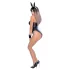 Cottelli Bunny - blizgus sekso kiškutės kostiumas 5 dalių
