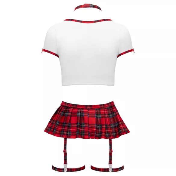 Cottelli - moksleivės kostiumėlio rinkinys (raudona-balta) - XL