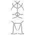 Cottelli - dekoratyviniai kūno diržai ir stringai (juoda) - (S-L)