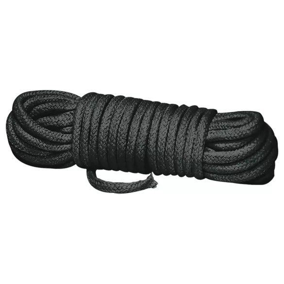 Shibari virvė - bondage virvė (3 m, juoda)
