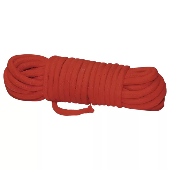 Shibari virvė - bondage virvė (10 m, raudona)