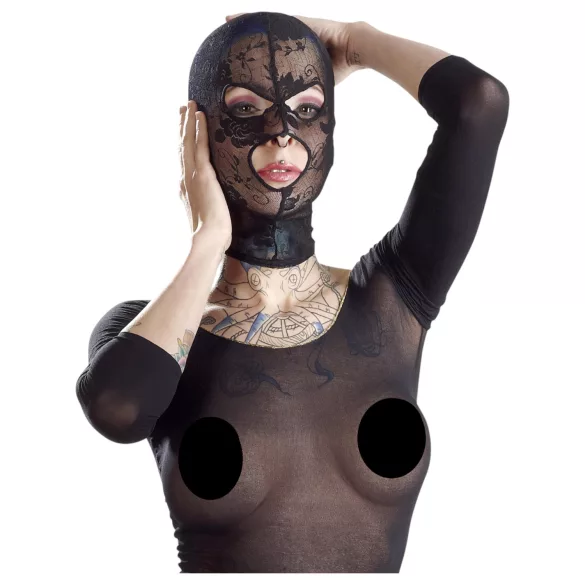 Bad Kitty - nėriniuota oralinio sekso kaukė