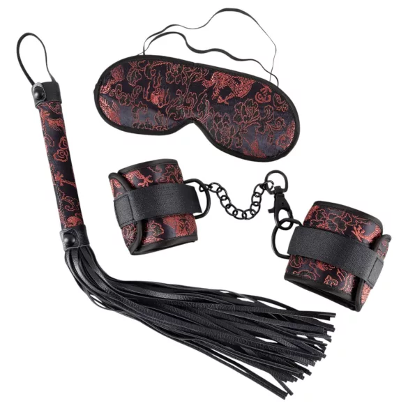 Bad Kitty - sekso rinkinys - raudona/juoda