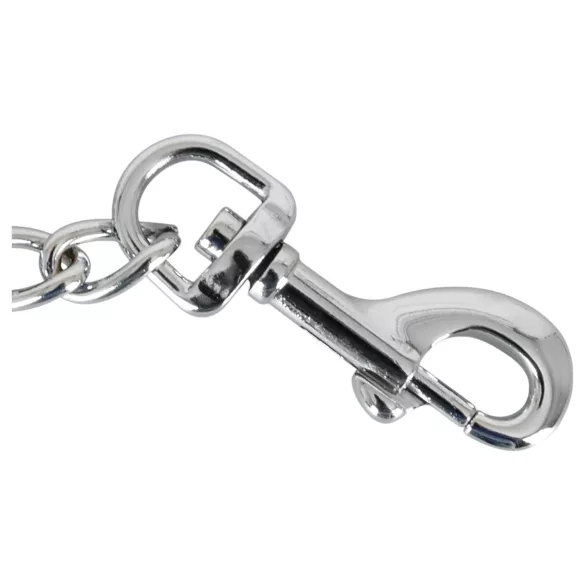 ZADO - dvigubas metalinis karabinas su grandine - 15 cm