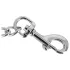 ZADO - dvigubas metalinis karabinas su grandine - 15 cm