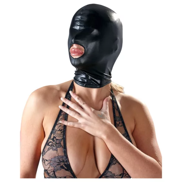 Bad Kitty - fetišo kaukė su burnos anga - S-L dydis