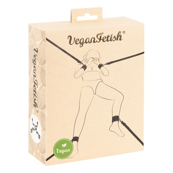 Vegan Fetish - lovos rinkinys prie lovos (juodas)