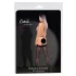 Cottelli Legwear - raštuotos kojinės su nėriniais - juodos, leopardinis raštas - 5