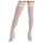 Cottelli - Nėriniuotos, gėlėtos kojinės (baltos) - 3/M-L