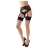 Cottelli Legwear - pėdkelnės su juostele gale, kaspinu - kūno spalvos