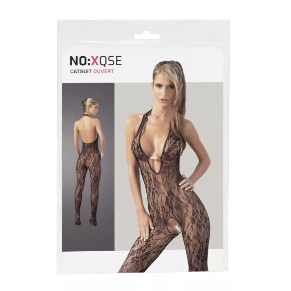 NO:XQSE - nėrinių bodis su perlais - L/XL