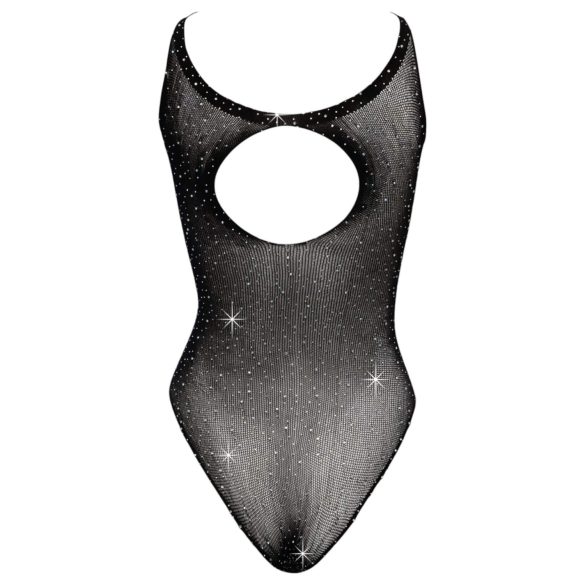 Cottelli - moteriškas bodis su akutėmis - juodas - S-L