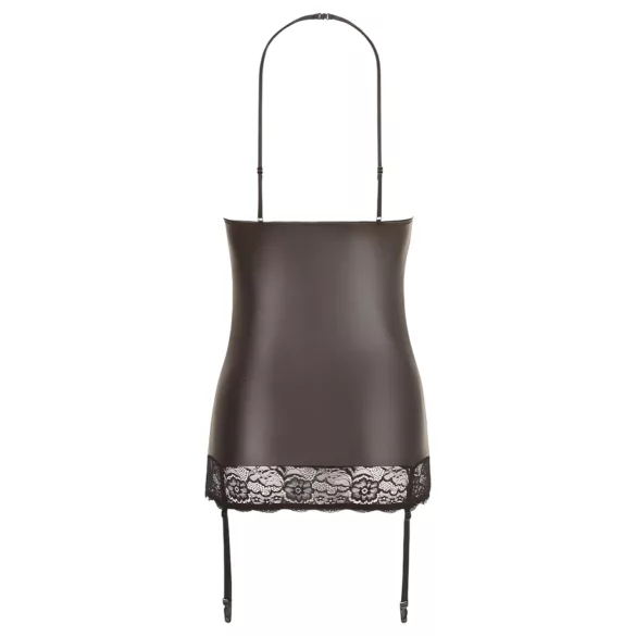 Abierta Fina - mini suknelė - atvira nugaros dalis - juoda - XL