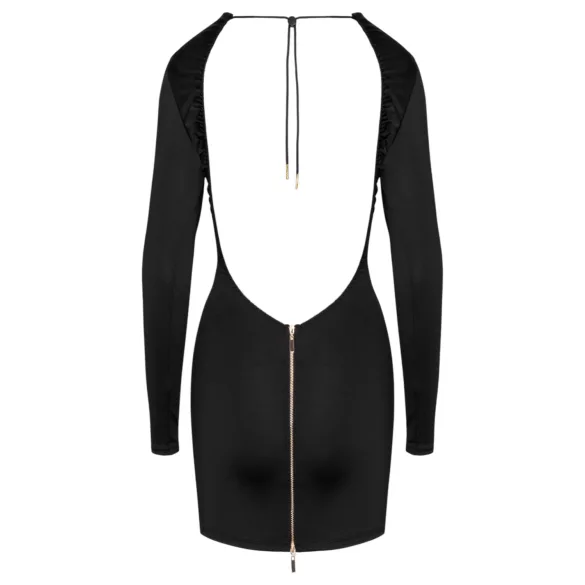 Cottelli - atvira nugara mini suknelė - juoda