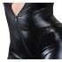 Cottelli Plus Size - juodos spalvos blizgus ilgarankovė kostiumas šventėms - 2XL