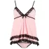 Cottelli - seksualus babydoll naktinukai - raukiniai - juoda - L