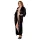 Cottelli - Satino chalatas - juodas - L/XL