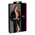 Cottelli - Satino chalatas - juodas - L/XL